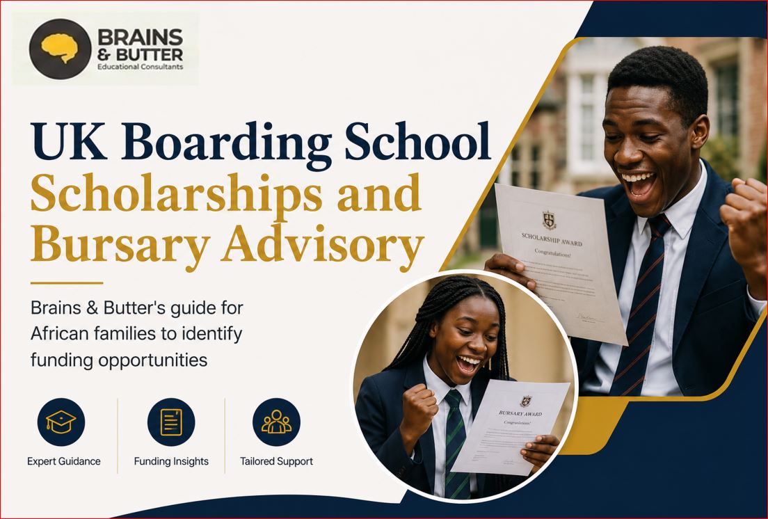 scholarship and bursary - brains and butter